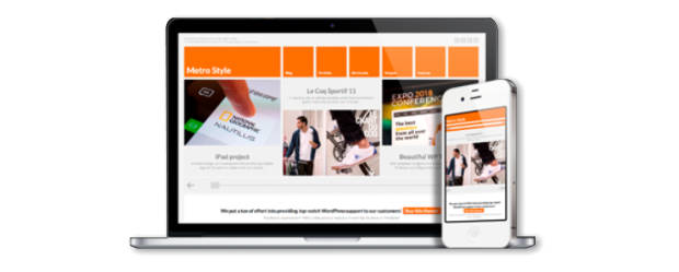 MetroStyle WordPress Theme