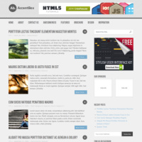 Accentbox WordPress theme