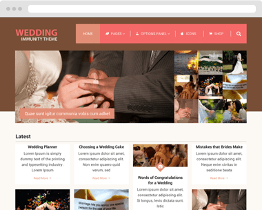 Immunity Template My Theme Shop