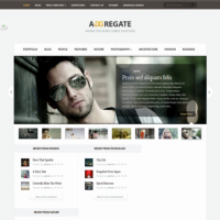 Aggregate WordPress Theme