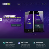 Fusion WordPress Theme