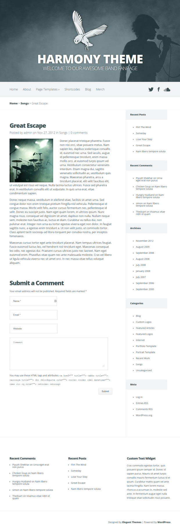 Harmony WordPress eCommerce Theme Blog Post Template Harmony WordPress eCommerce Theme Blog Post Template