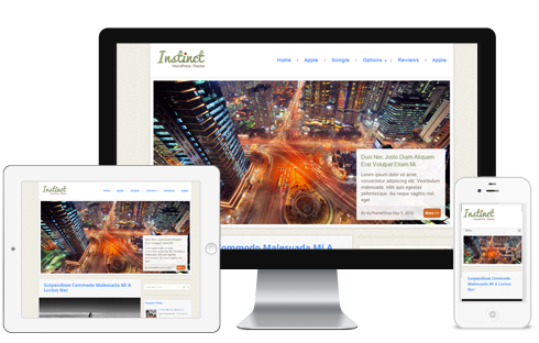 Instinct WordPress Theme