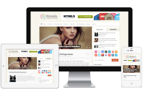 Minimalia Minimal WordPress Theme Minimalia Minimal WordPress Theme