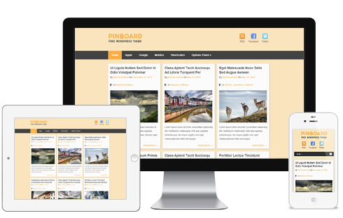 Pinboard Free WordPress Theme Pinboard Free WordPress Theme