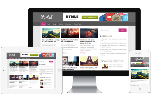 Portal Free WordPress Theme