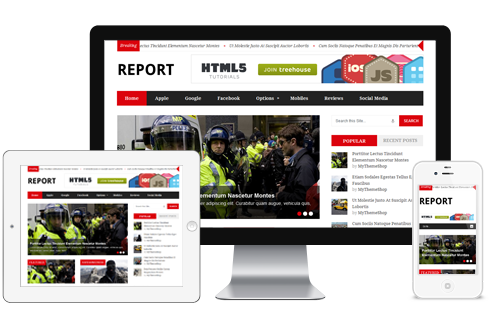 Report WordPress Theme Report WordPress Theme
