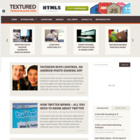 Textured WordPress Theme