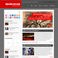 ThunderStruck WordPress Theme