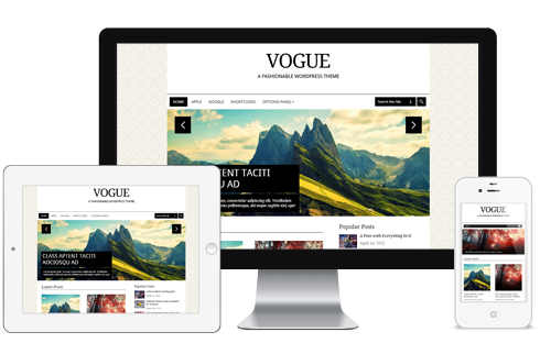 Vogue WordPress Theme