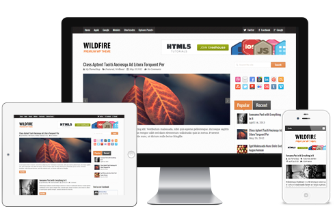 Wildfire WordPress Theme