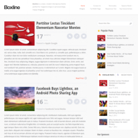 Boxline WordPress Theme