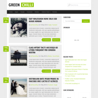 GreenChilli Free WordPerss Theme