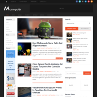Monopoly WordPress Theme
