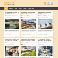 Pinboard Free WordPress Theme
