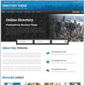 PremiumPress Responsive Premium Directory Theme