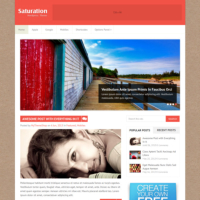 Saturation WordPress Theme