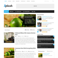 Splash WordPress Theme WooCommerce Ready