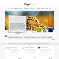 SimplePress WordPress Theme