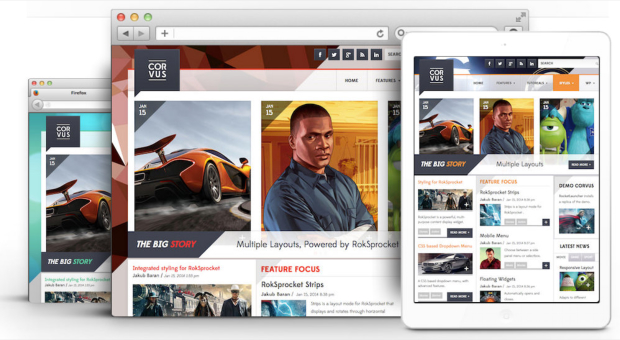 Corvus WordPress Theme