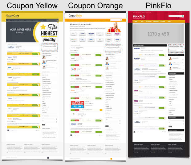 Coupon WordPress Child Themes