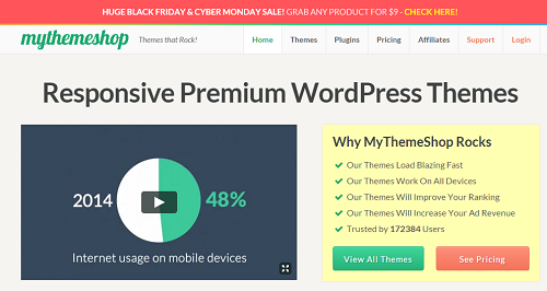 Black Friday discount coupons 2014 MyThemeShop