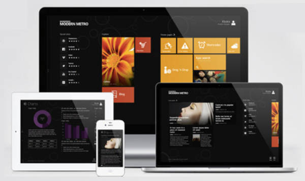 Modern Metro WordPress Theme