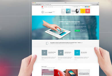 Second Touch WordPress Theme