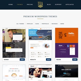 WP Templates by Tesla Themes Creative Tesla Themes